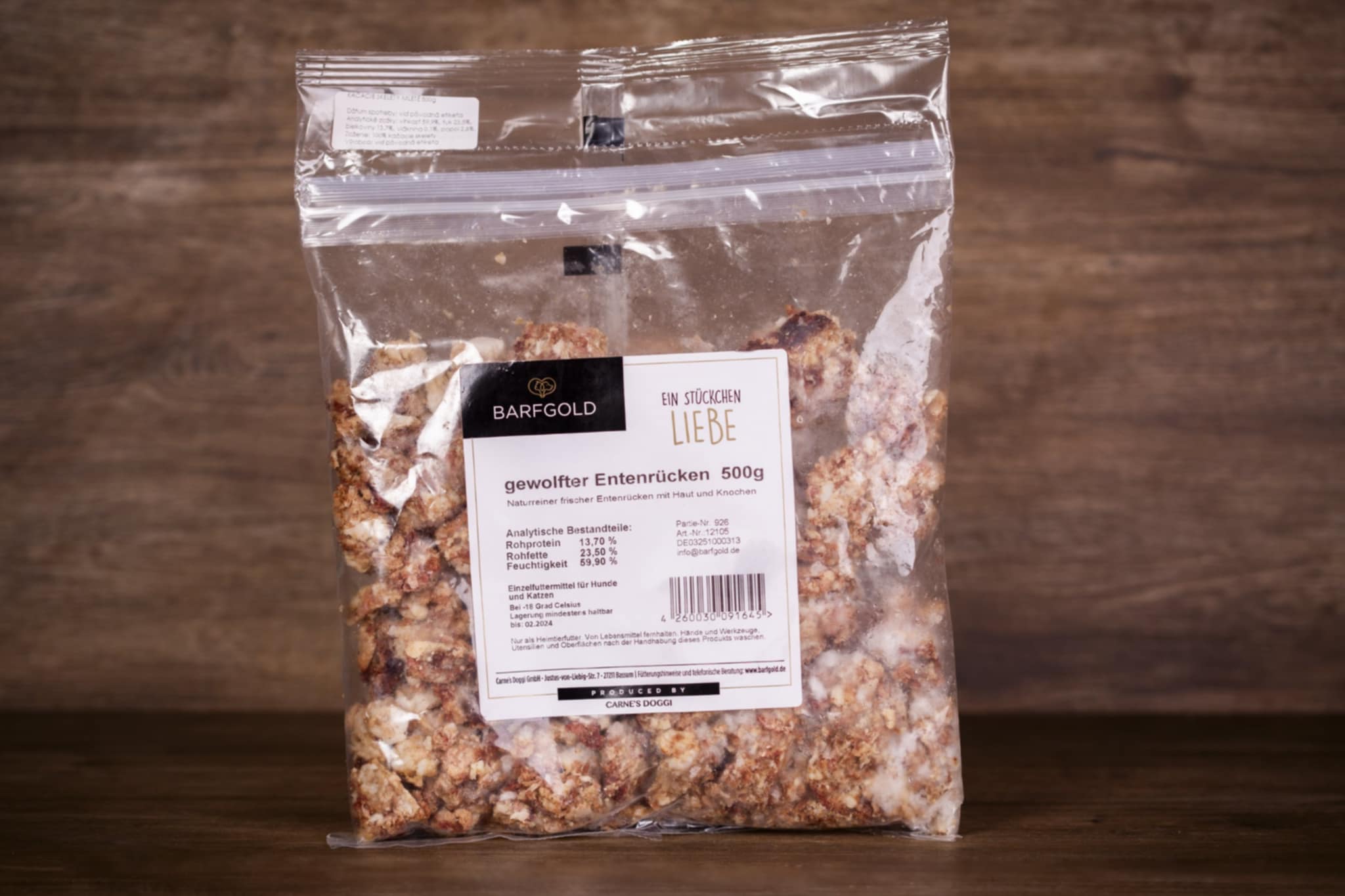 Kačacie chrbty mleté 500g