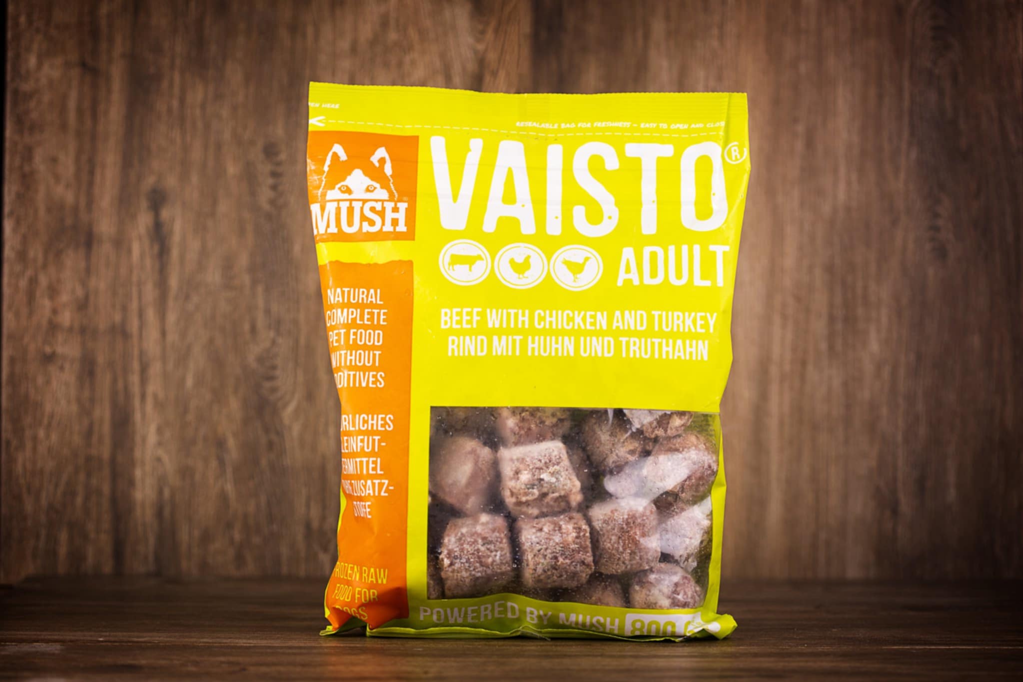 MUSH Vaisto hovädzie -morka - kura 800g