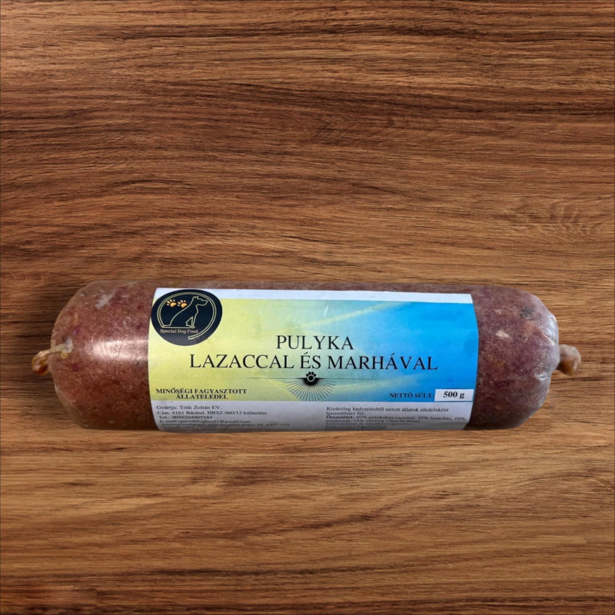Morka-losos-hovädzie menu 500g