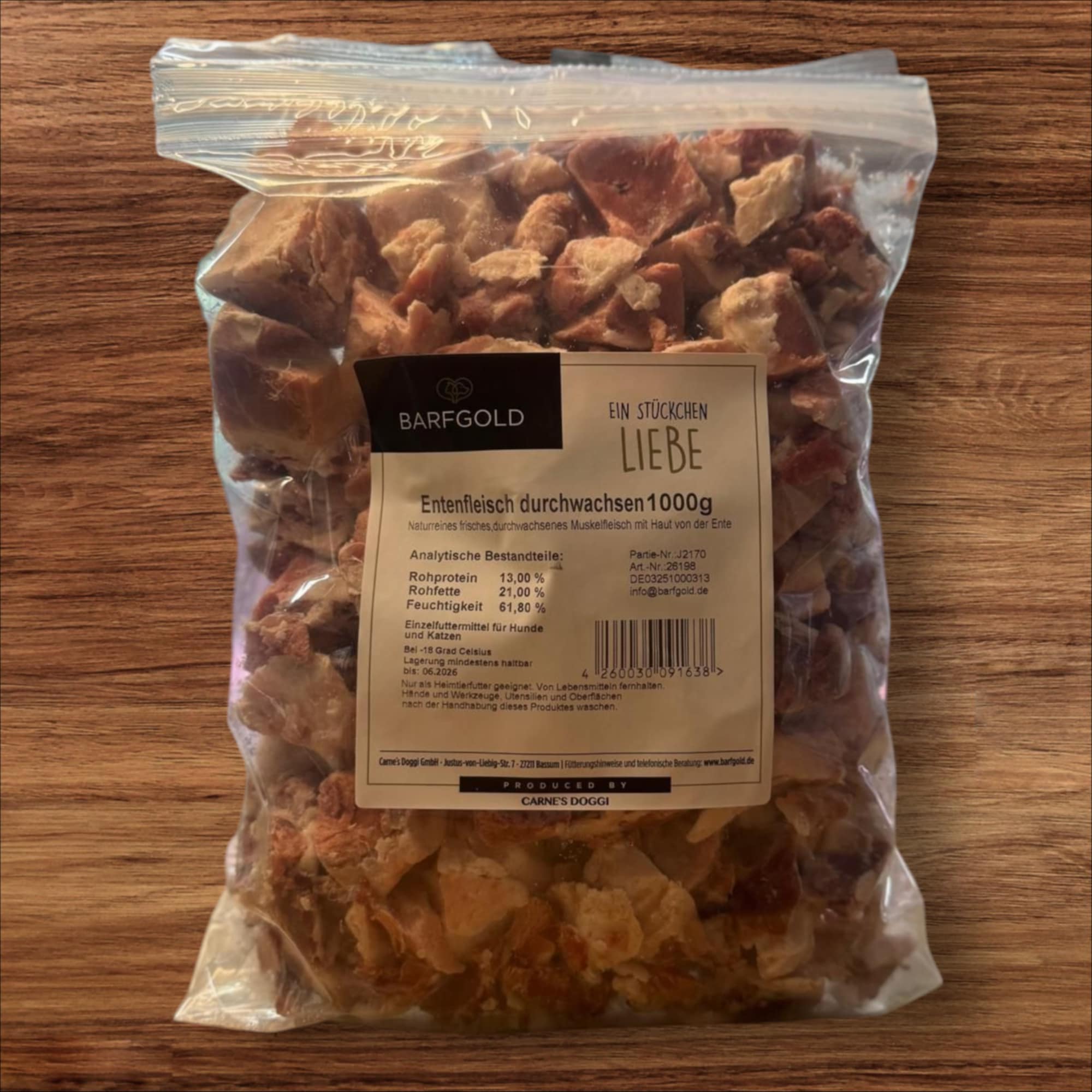 Kačacia svalovina 1kg