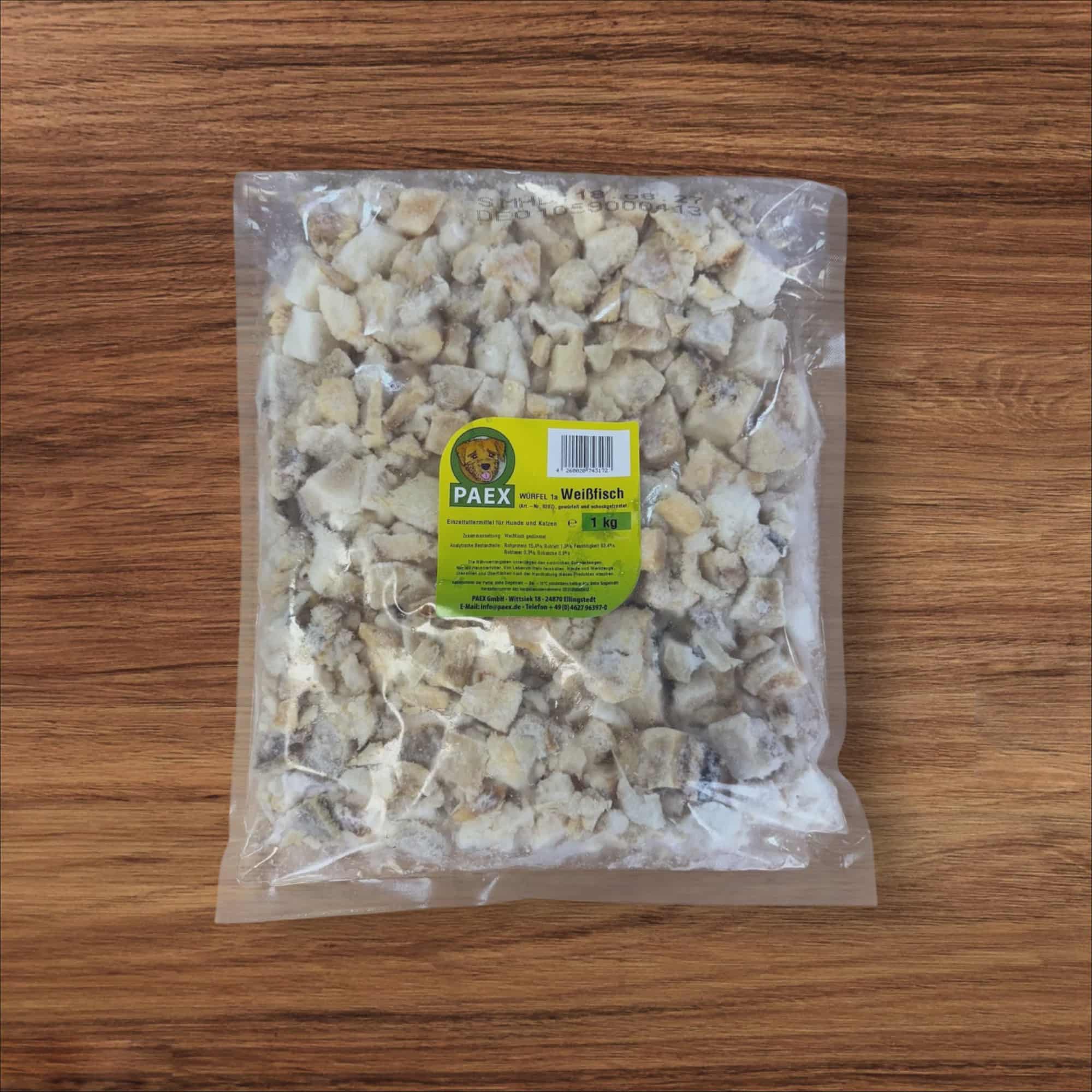 Kocky bielych rýb 1kg